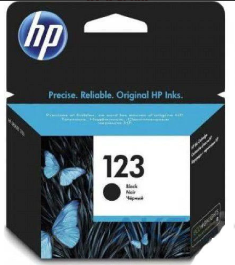 HP Ink OR Black 123 علبة حبر مطابق