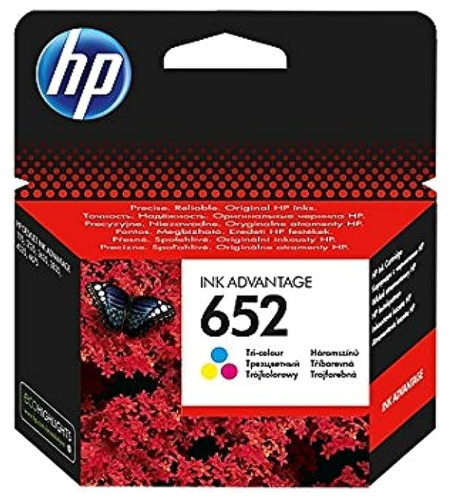HP Ink OR Color 652 علبة حبر مطابق