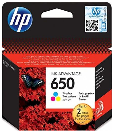 HP Ink OR Color 650  علبة حبر مطابق