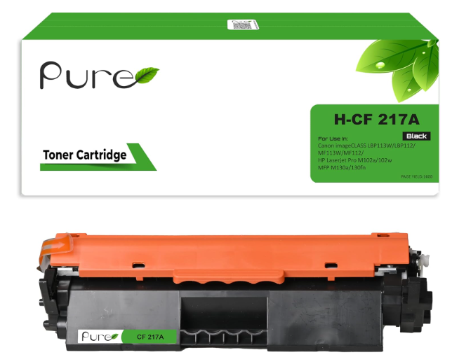 HP Toner OR Black 17A  علبة حبر أصلي