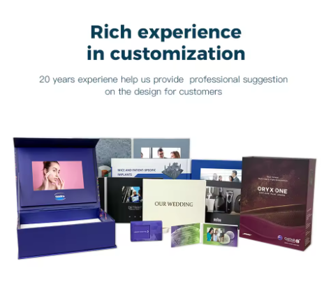 LCD كتالوج الفيديو  الذكي