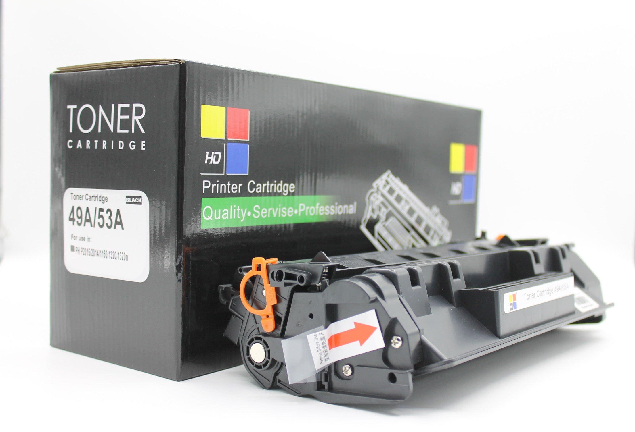 Black Laser Toner 49A / 53A  علبة حبر مطابق