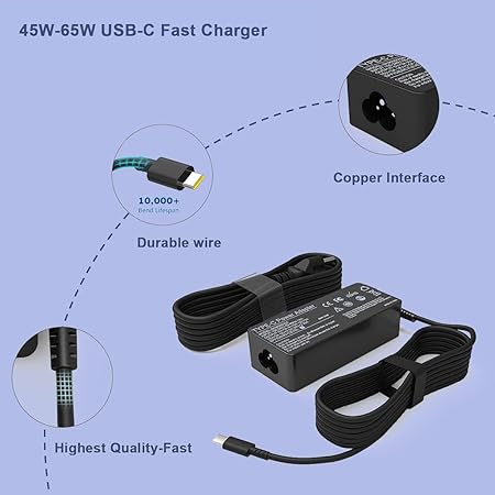 w65شاحن لابتوب لينوفو