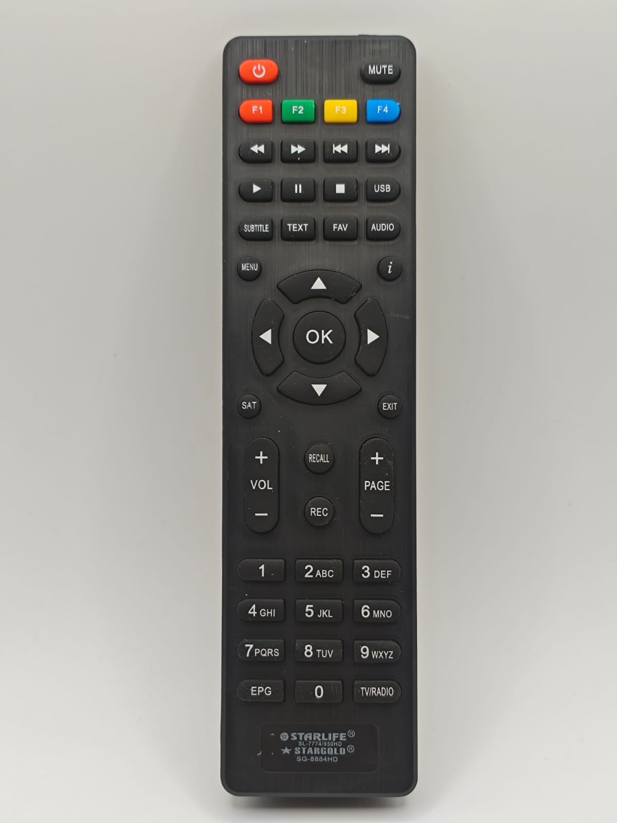 ريموت رسيفر ستار جولد Remote Control Receiver Star Gold