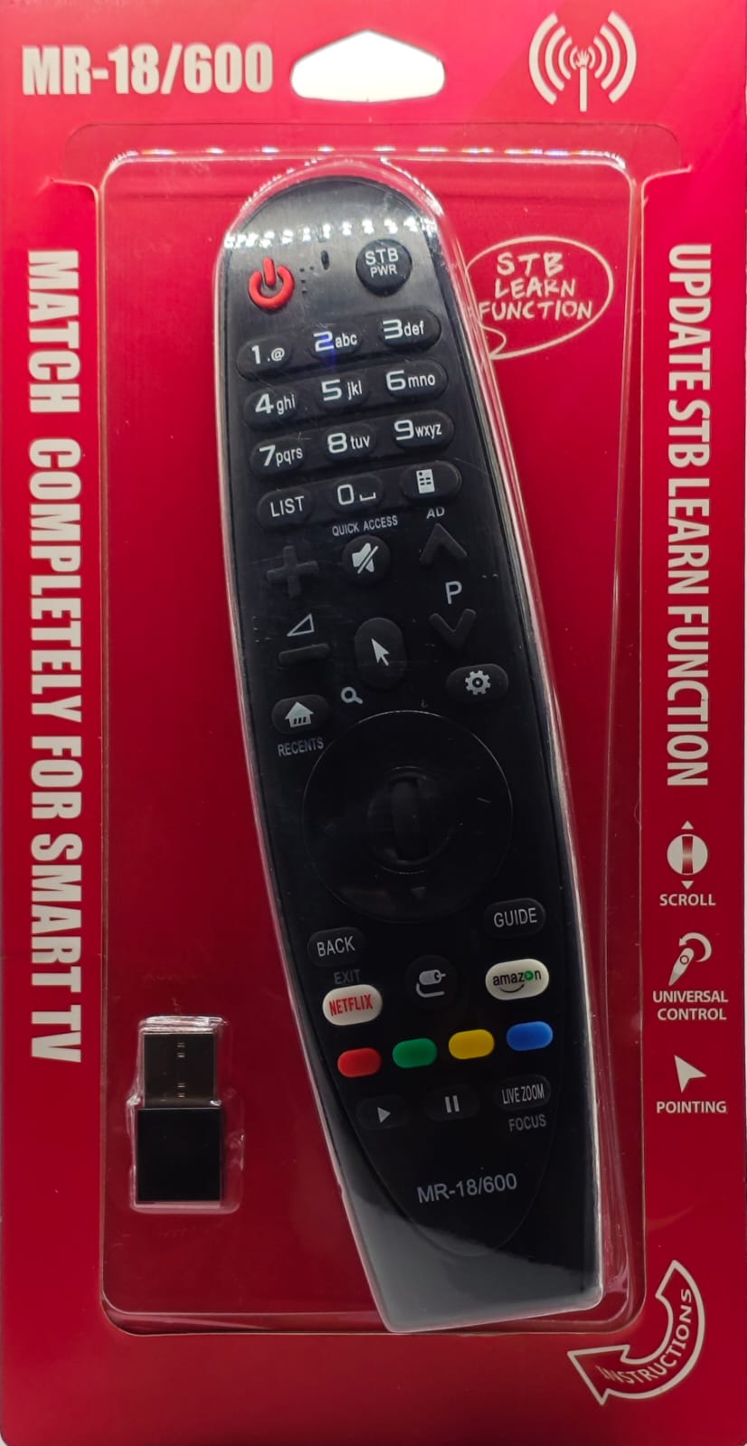 ريموت شاشة يونيفيرسال  Remote Control Screen Universal
