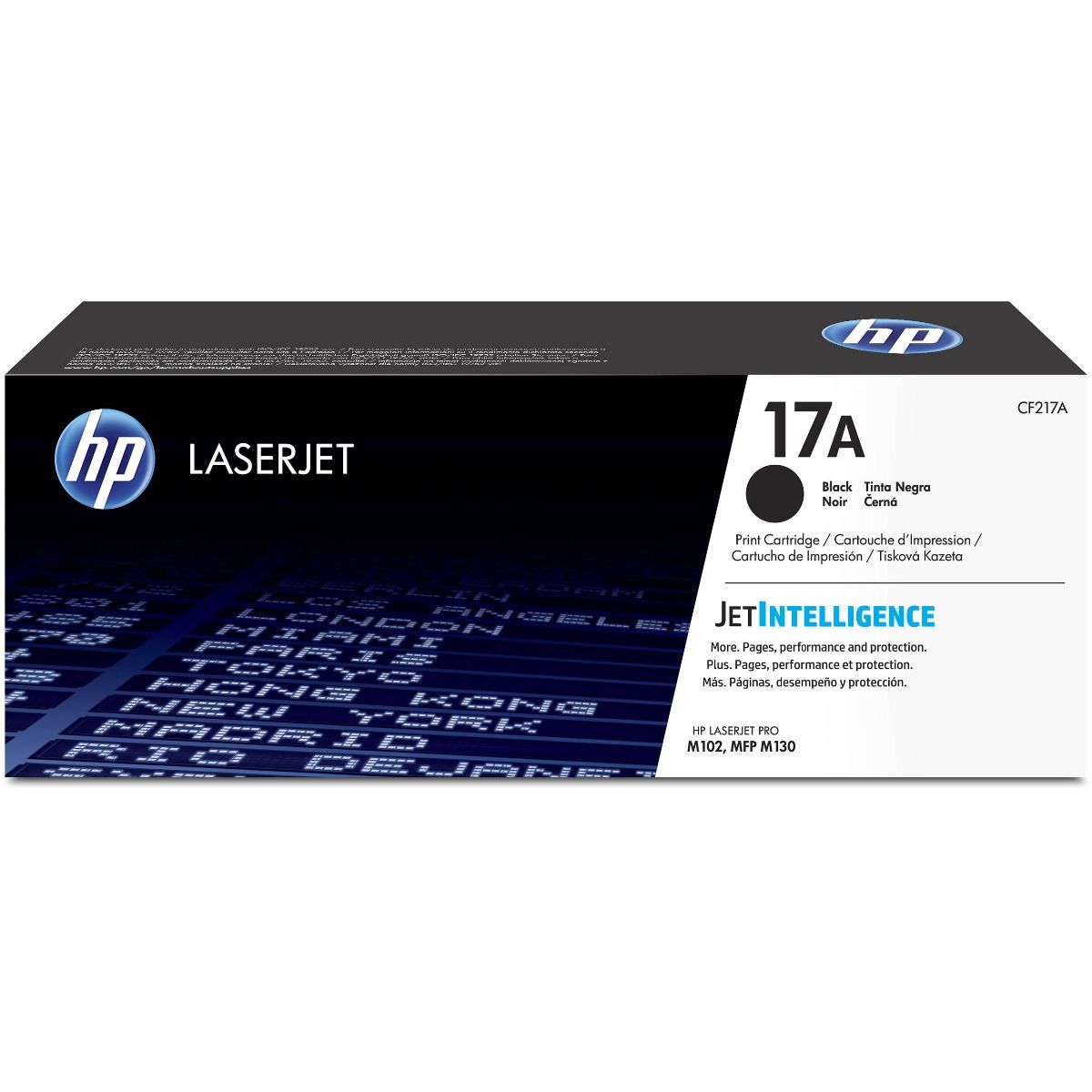Toner 17A Black  علبة حبر مطابق