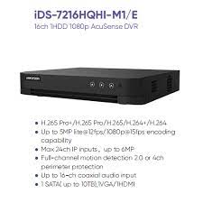 DVR 16Ch AcuSense Hikvision  دي في آر هيكفيجن  اكسينس 16تشنال