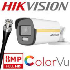 Cam analog 4K ColorVu PoC Bullet Hikvision ركاميرا كلر  هيكفيجن انلوج كاميرا كلر في يو بوك بولت 4ك