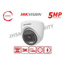 Cam analog 3K Audio Turret ColorVu  Hikvision كاميرا هيكفيجن انلوج كلر في يو اوديو تارت 3ك